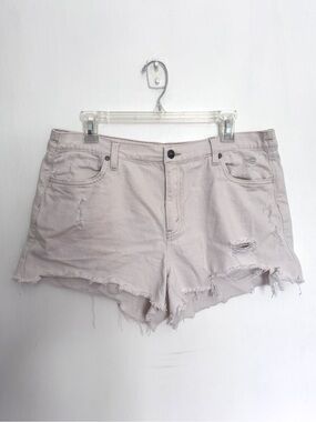 Aerie Daydream Distressed Denim Shorts
